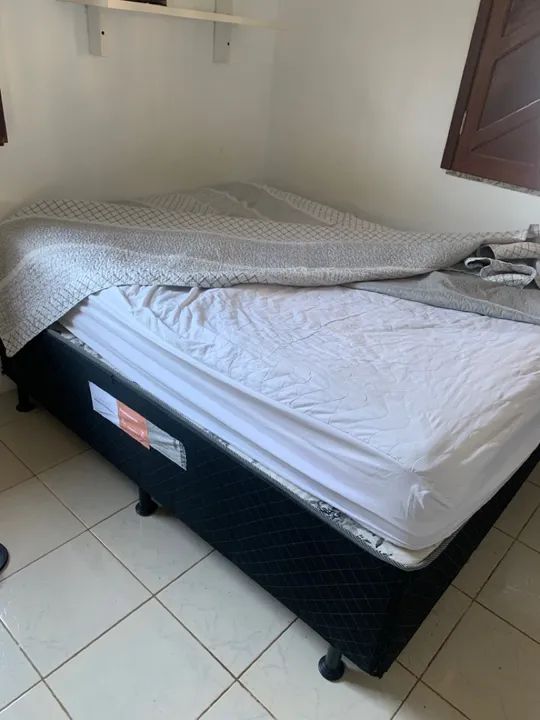 Colchao Master Spring Ortobom Cama Box. Aceito ofertas CASAL Camas e Colchoes Jaua Abrantes Camacari 1365626091 OLX