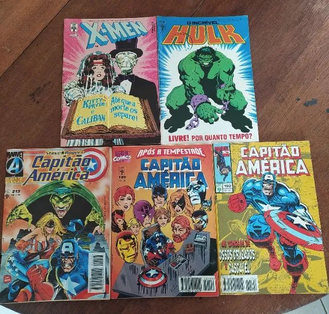 REVISTINHA MARVEL DIVERSOS