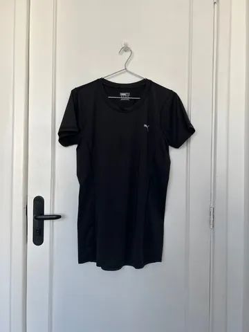 Camiseta preta esporte - Puma