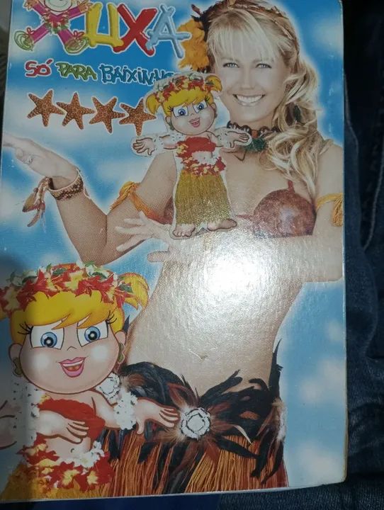 Cd e VHS Xuxa só para baixinhos