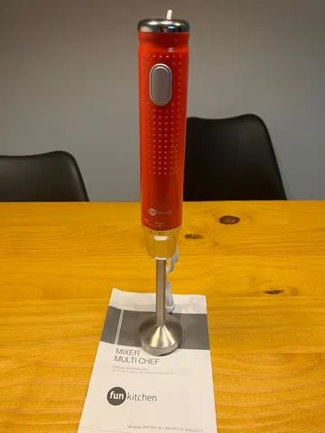 Mixer Multichef 350w Vermelho - Fun Kitchen 220v - Foto 2