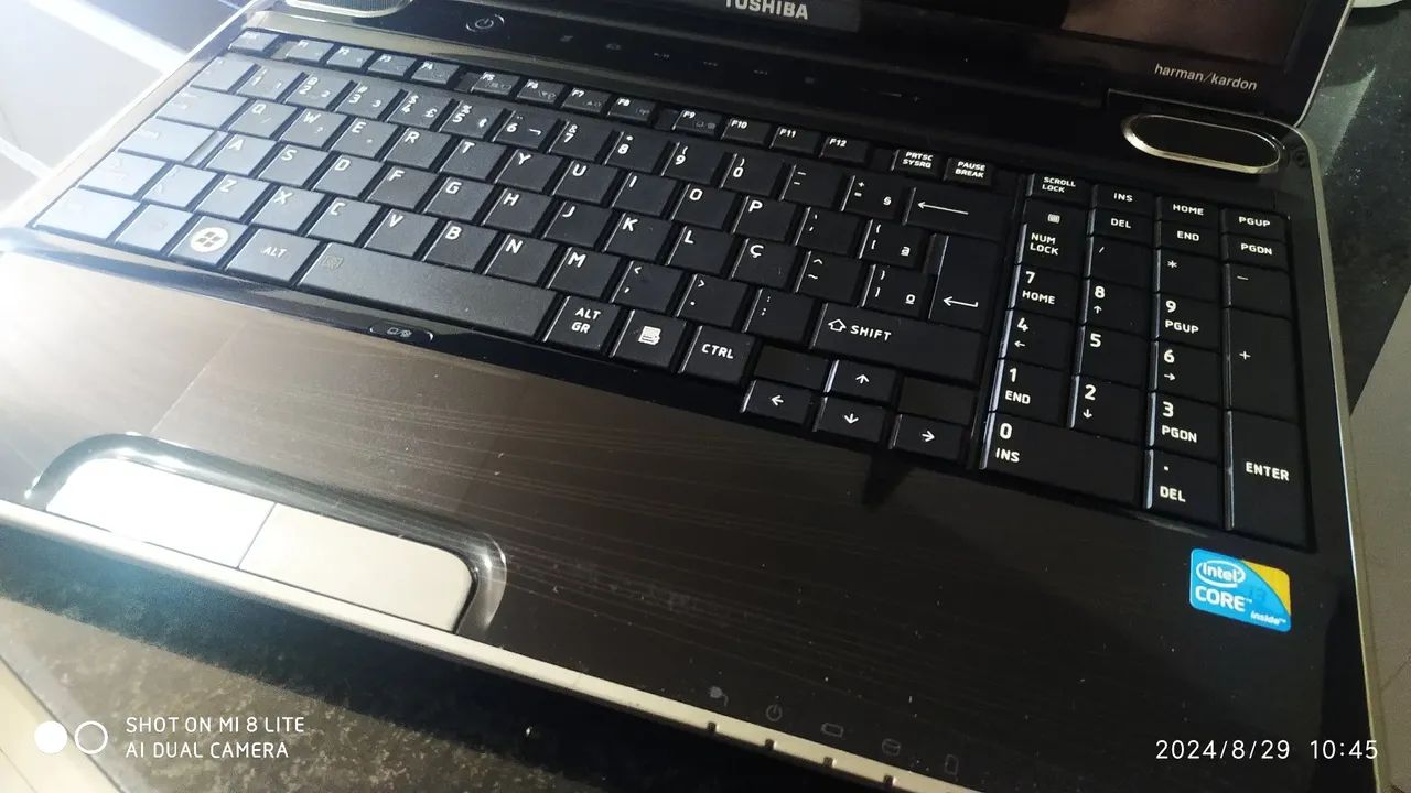 , BAIXOU,Toshiba europeu a500 com SSD 120g - Foto 4