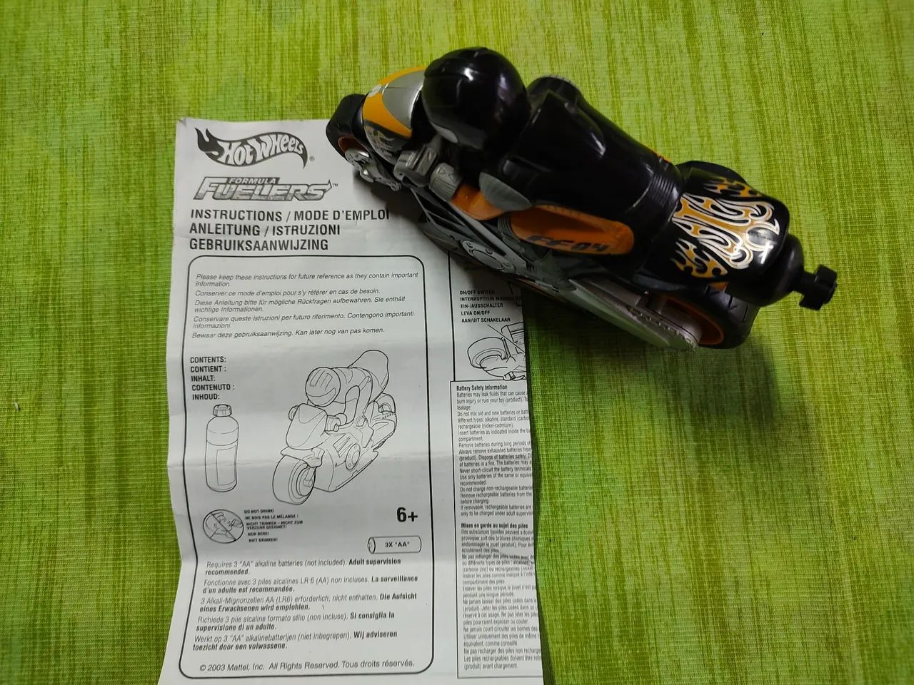 Moto Hot Wheels Fórmula Fuelers - Foto 6