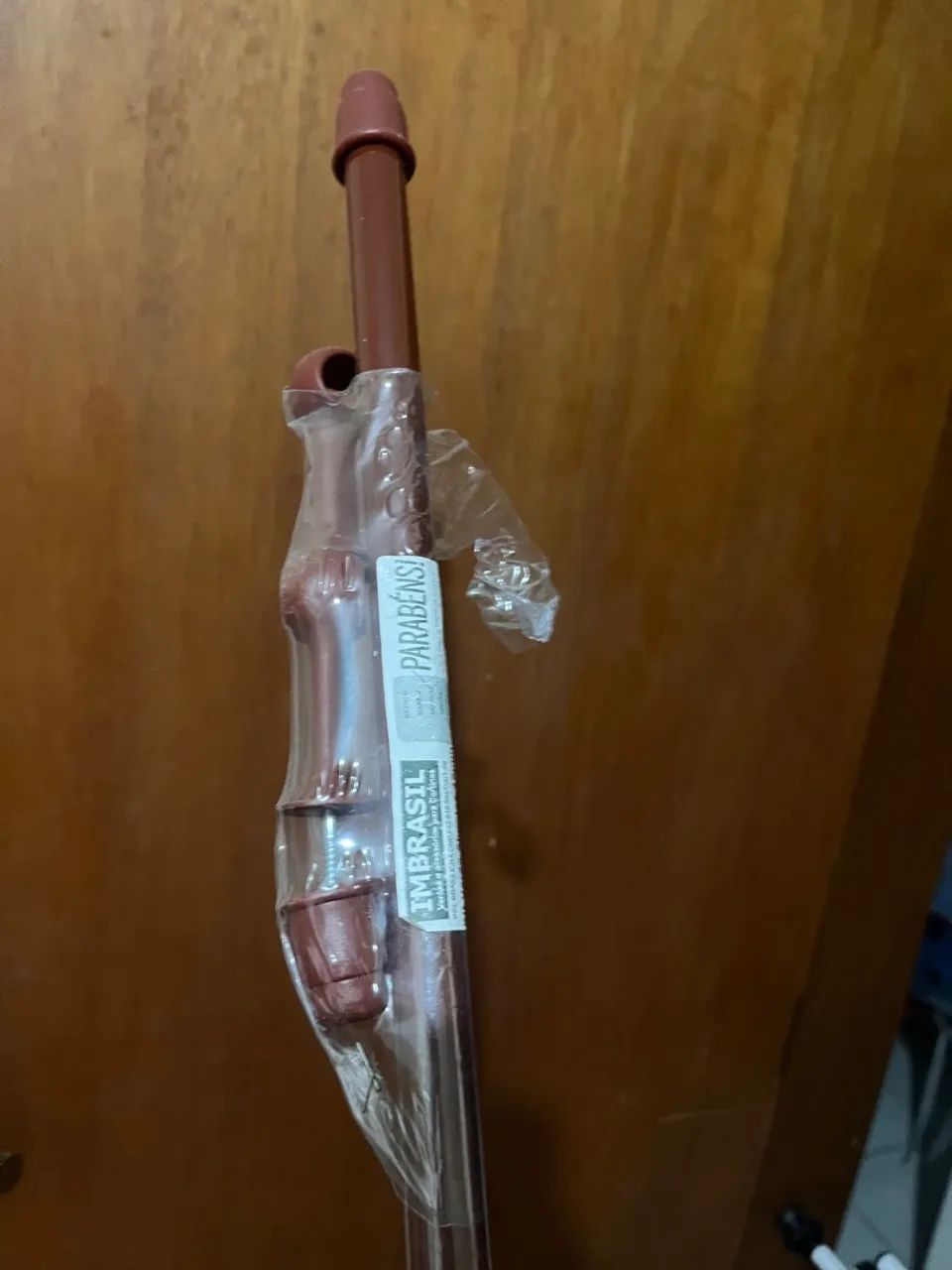 vara para cortina marrom - Foto 2