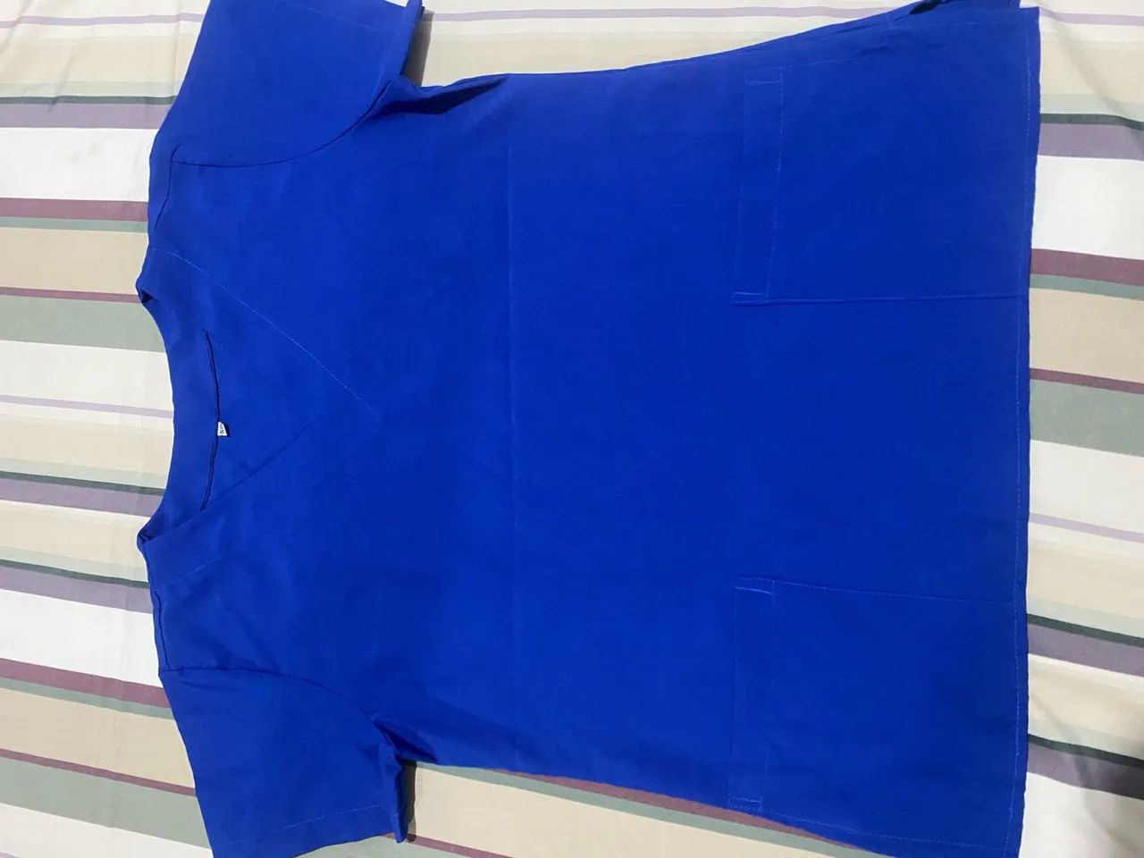 Conjunto scrubs de Uniforme Azul Royal - Novo - Foto 3
