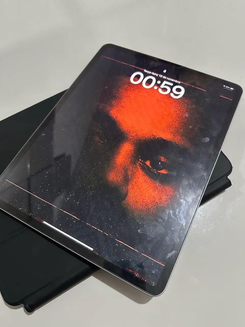 iPad Pro 12.9 - 6ª Geração (128GB) | Estado de Novo + Teclado Magnético - Foto 3