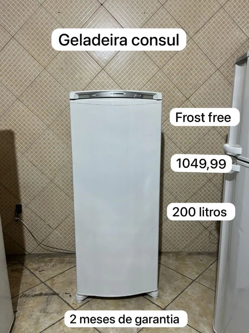 Geladeira Consul Frost Free 200 Litros