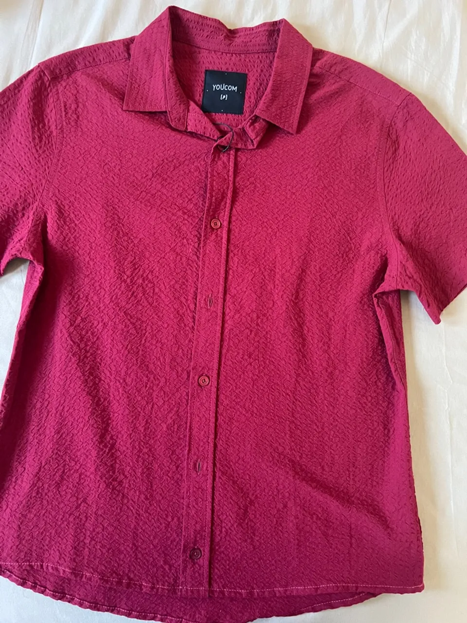 Camisa Masculina P Vermelha