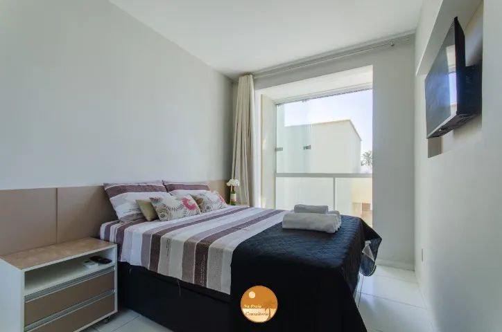 Apartamento 2Q, Mobiliado, Ar condicionado, Condomínio Fechado - Foto 5