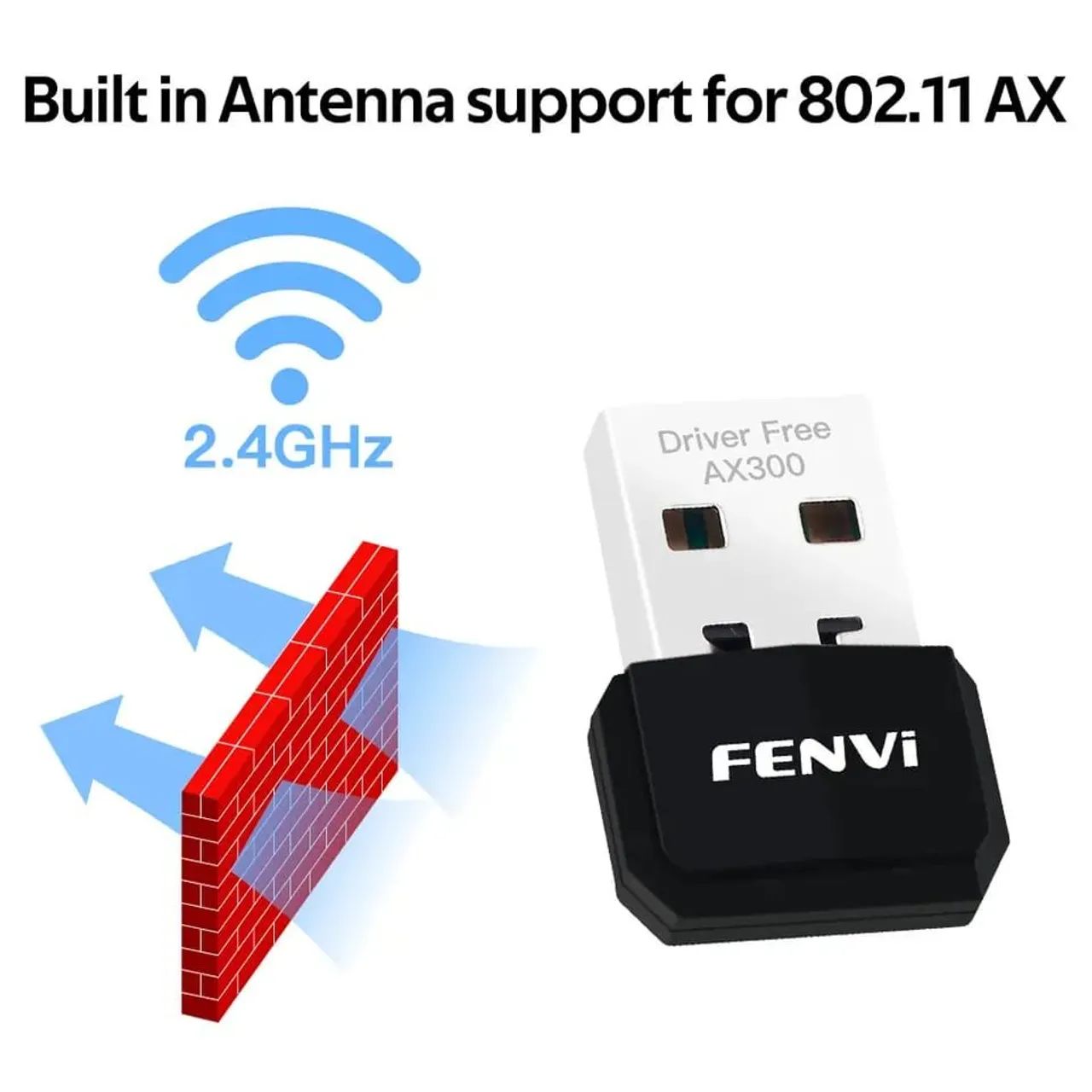 Adaptador Wi-Fi AX300 USB Driver Free - Foto 3