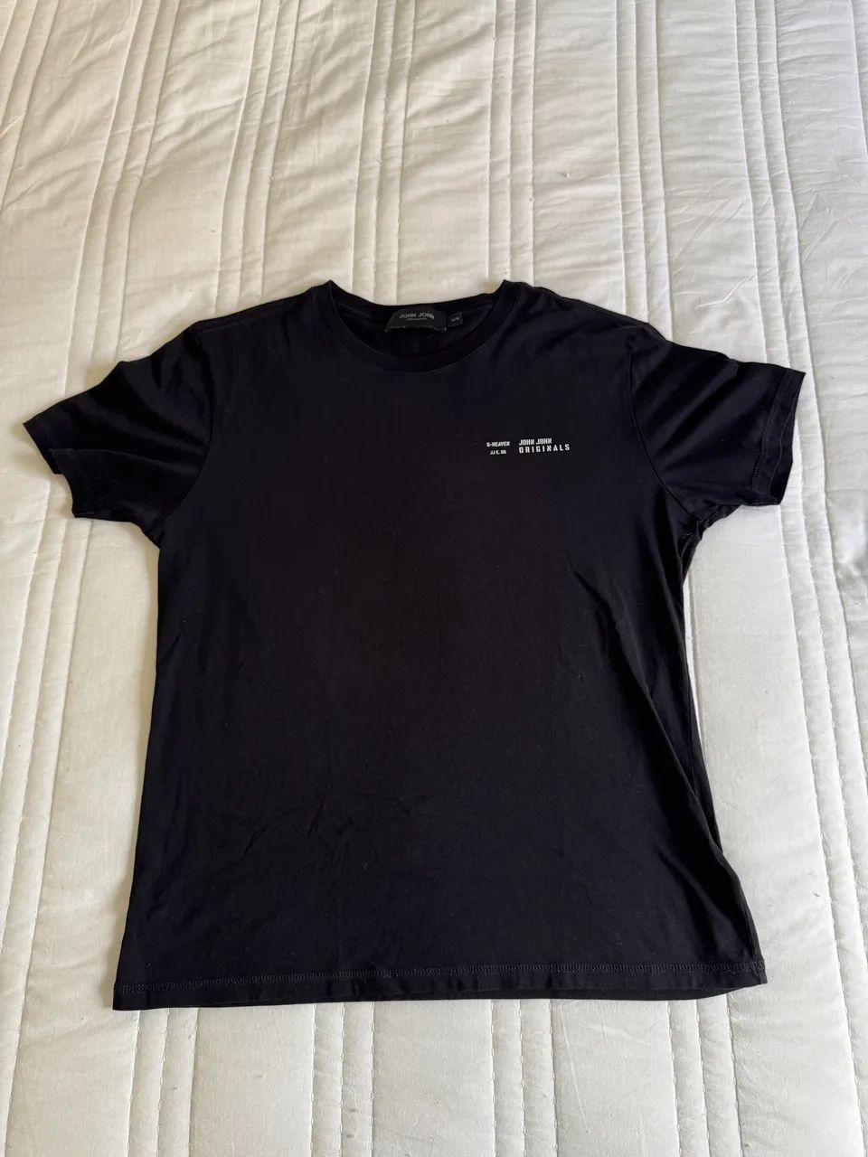 Camiseta John John 6 heaven Preta - Foto 2