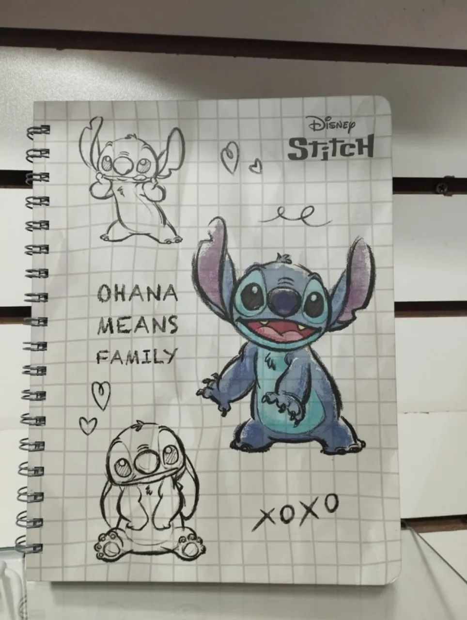 Caderno Colegial Stitch Disney - 80 folhas | Edição Ohana