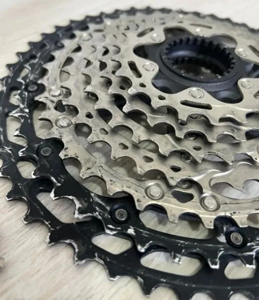 Cassete Shimano deore xt m8100 - USADO - FALTA COG 16 E 18 Cassete Shimano deore xt m8100 - USADO - FALTA COG 16 E 18