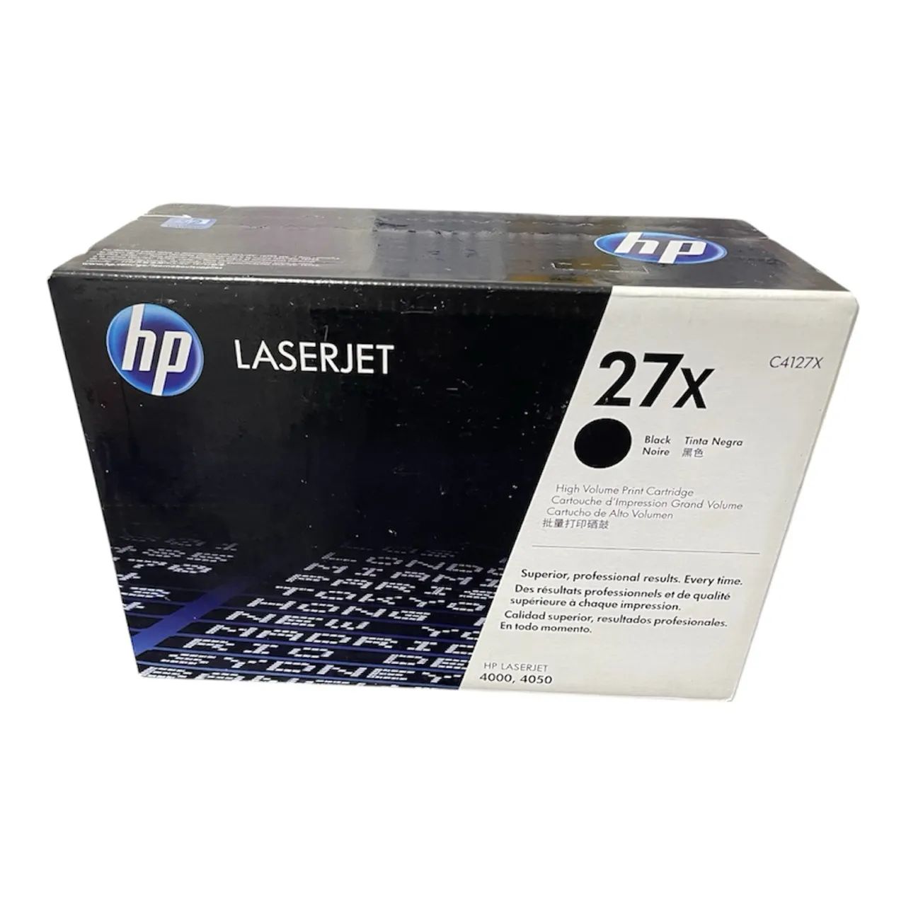 Toner hp 27x preto original 