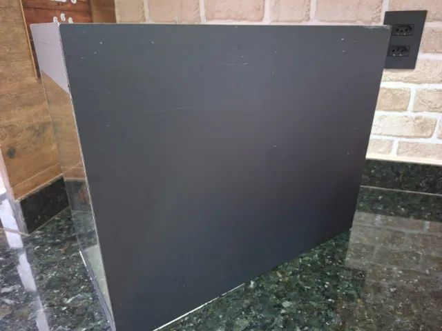 Aquário 50 litros com decoração e redinha - Foto 6