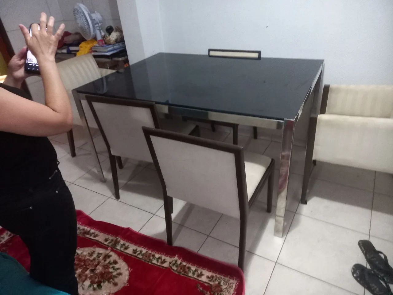 Mesa de Jantar em Vidro Temperado - Foto 4