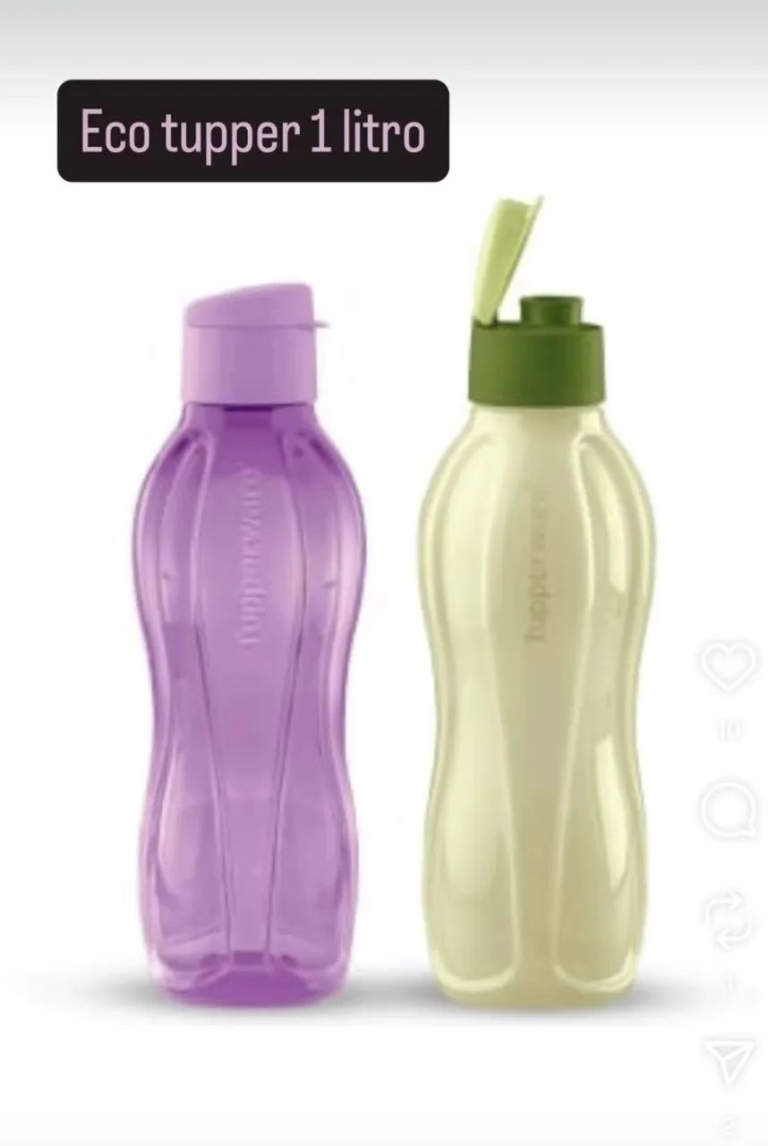 Garrafas eco Tupperware 1 Litro - Foto 3