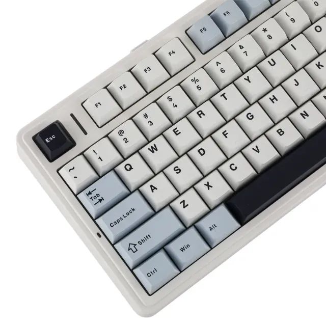 Teclado Mecânico Sem Fio Aula F75 EPOMAKER Cor Branco RGB Tri-Mode - Novo e Lacrado - Foto 4