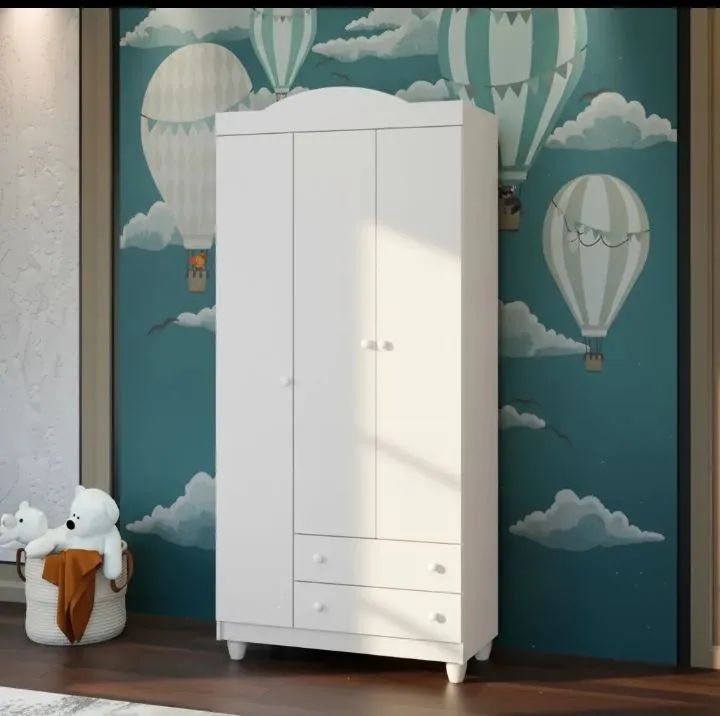 Guarda roupa infantil Branco 
