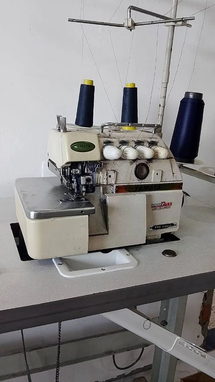 Máquina de Costura Overlock ponto cadeia,Industrial Yamato - Foto 3