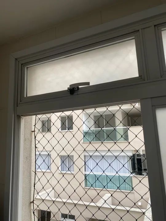 Adesivo jateado para Janela de Alumínio com Grade - Foto 2