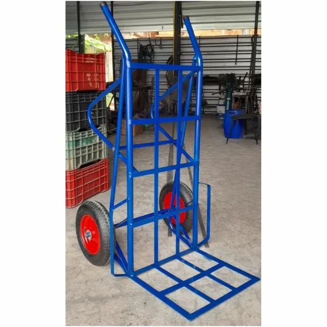 Carrinho Para Carga Armazém 500 Kg Pneu Com Câmara