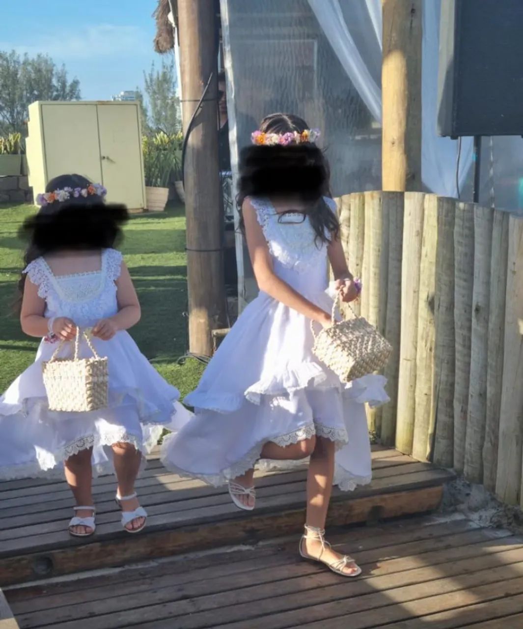 Dois vestidos de daminha de casamento  - Foto 2