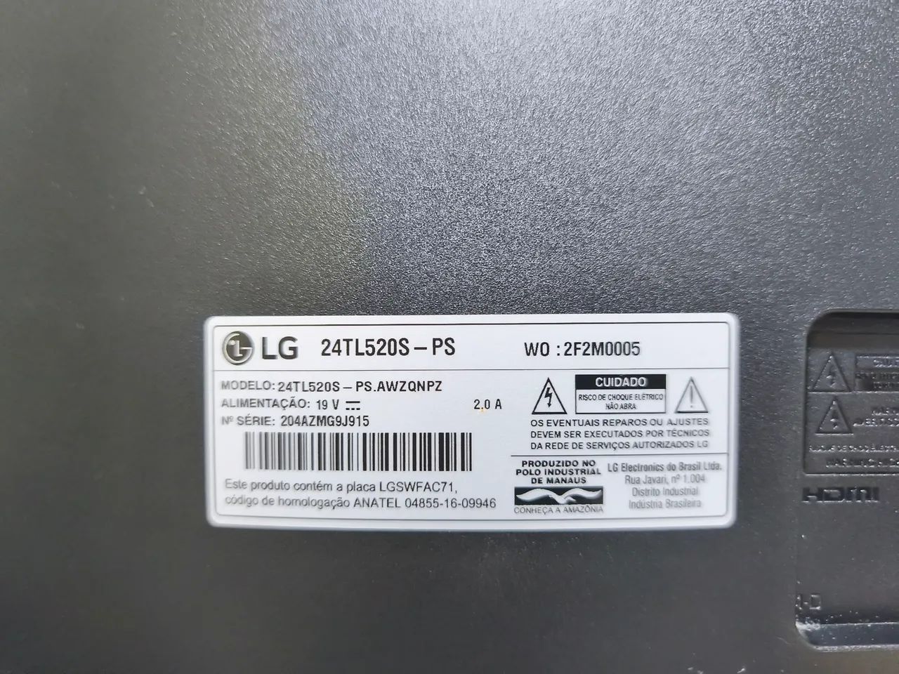 TV LG Smart 24 Polegadas - Foto 4
