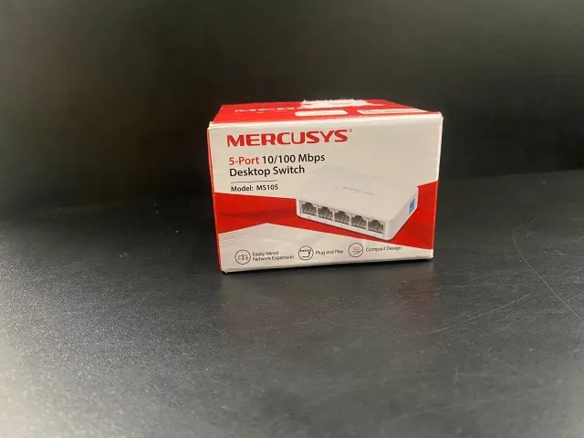 Switch 5 portas 10/100 Mercusys