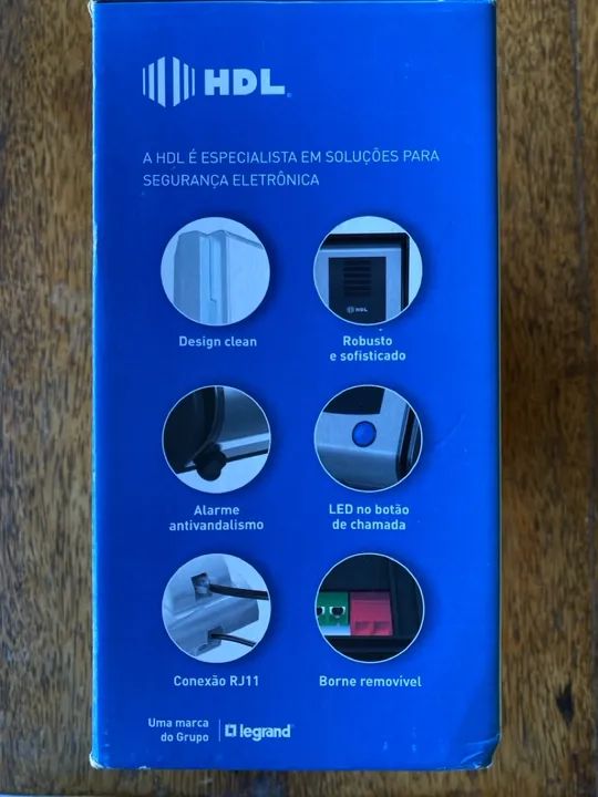 Porteiro Eletrônico F9-S Com Fonte Função Siga-Me! - Foto 4