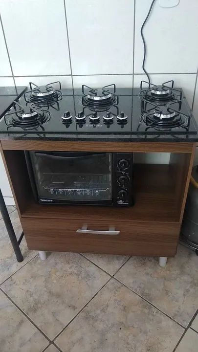 Balcão para fogão cooktop forno mila - Foto 3