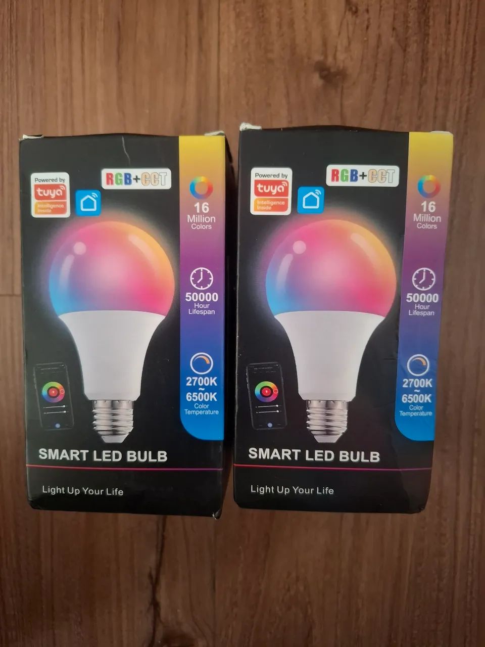 Lâmpada LED Smart RGB+CCT - Iluminação Inteligente - Foto 2