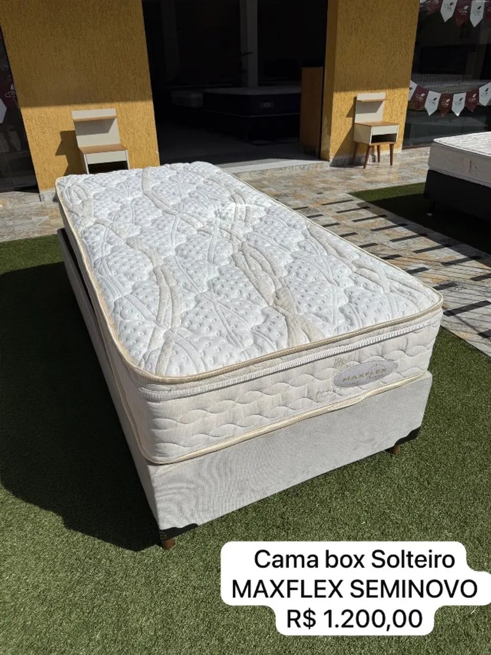 Colchão de Solteiro MAXFLEX SEMINOVO TOP - Entrego! 