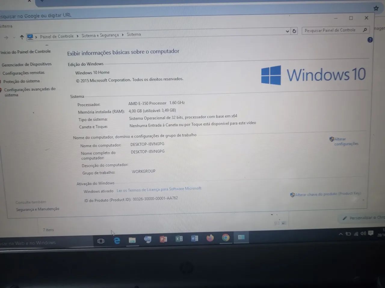 Net book Hp pavilion dm1 