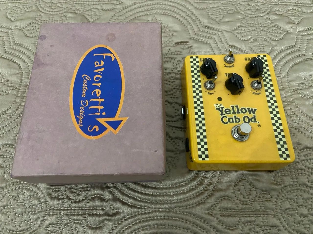 Pedal de Overdrive Yellow Cab Od da Favretti's