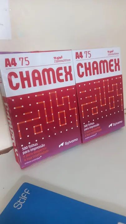 Papel A4 75g ChamEx - 500 Folhas