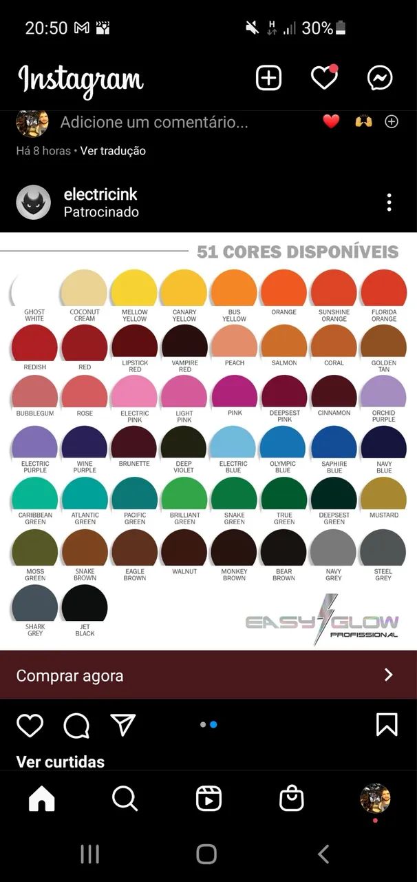 Tinta tatoo easy glow - Foto 2