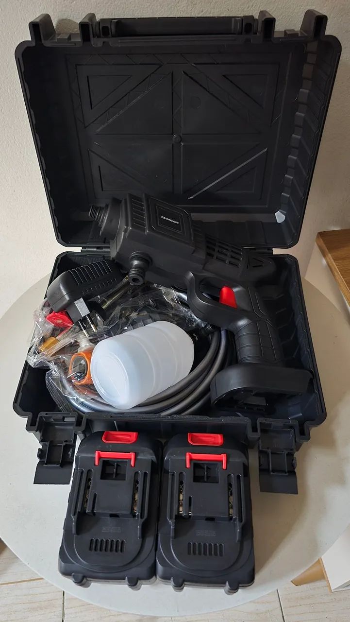 Lavadora portátil de alta pressão 48V - NOVA - Foto 2