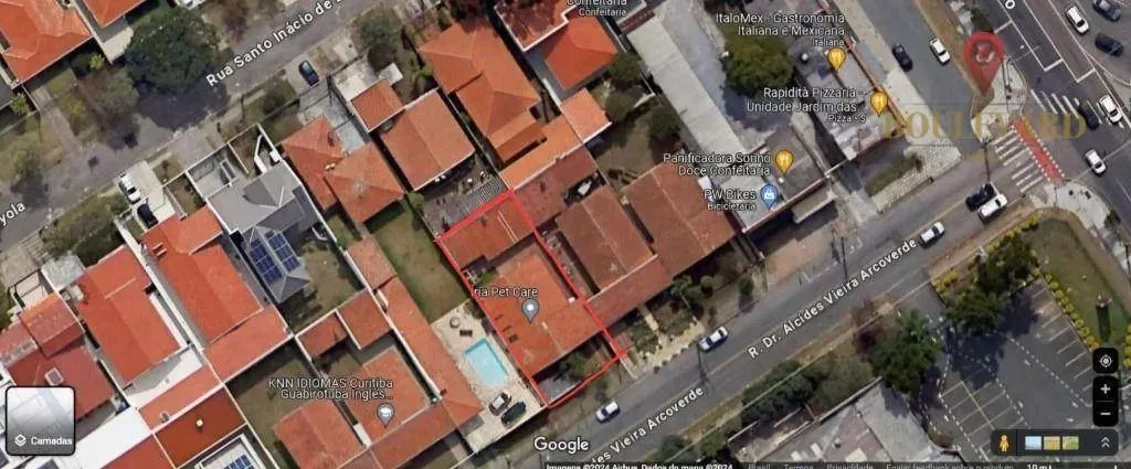 Terreno à venda, 395 m² por R$ 920.000,00 - Guabirotuba - Curitiba/PR