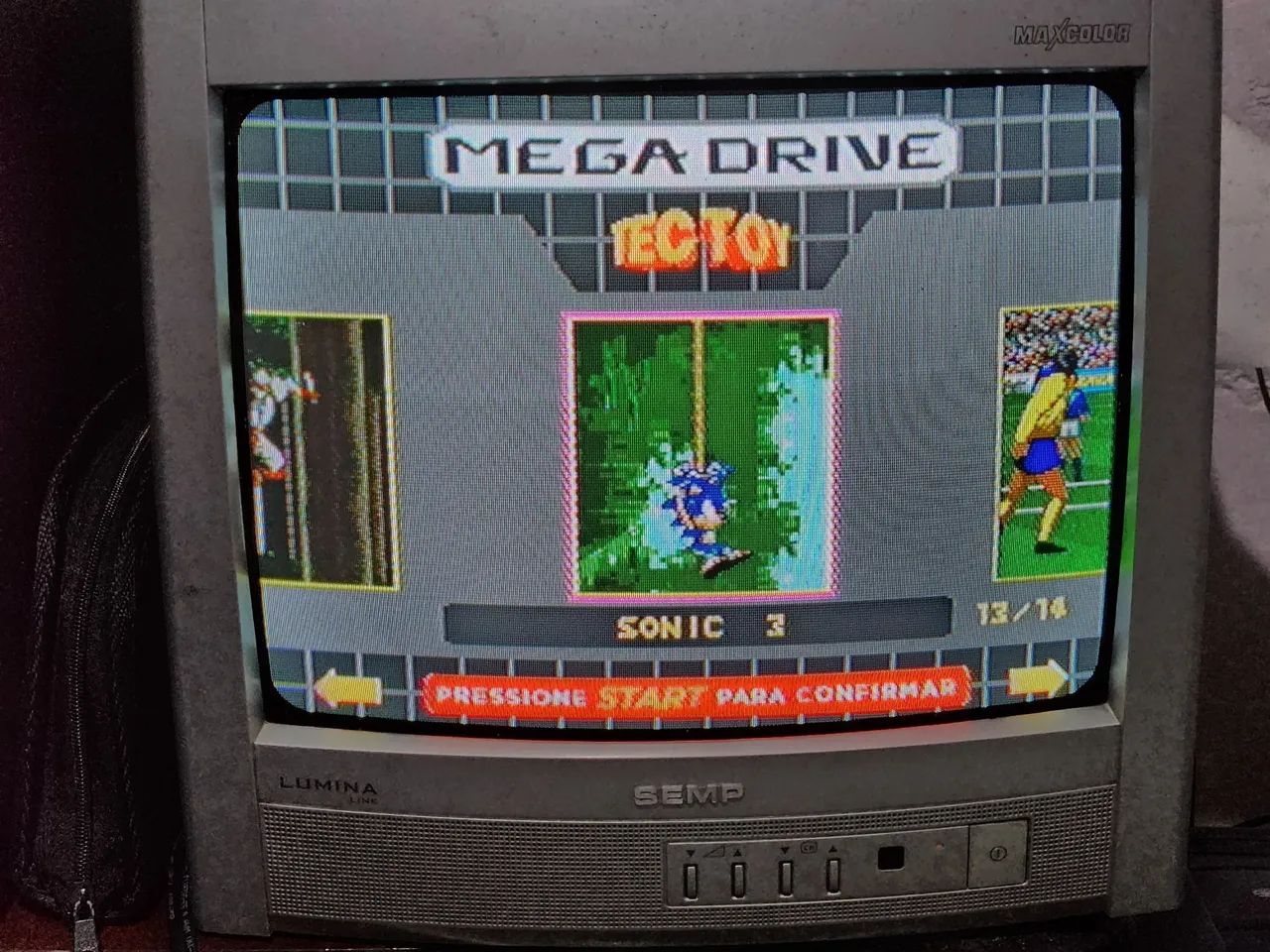 Mega Drive Tectoy 2017 NOVO CAIXA CABOS MANUAL - Foto 4