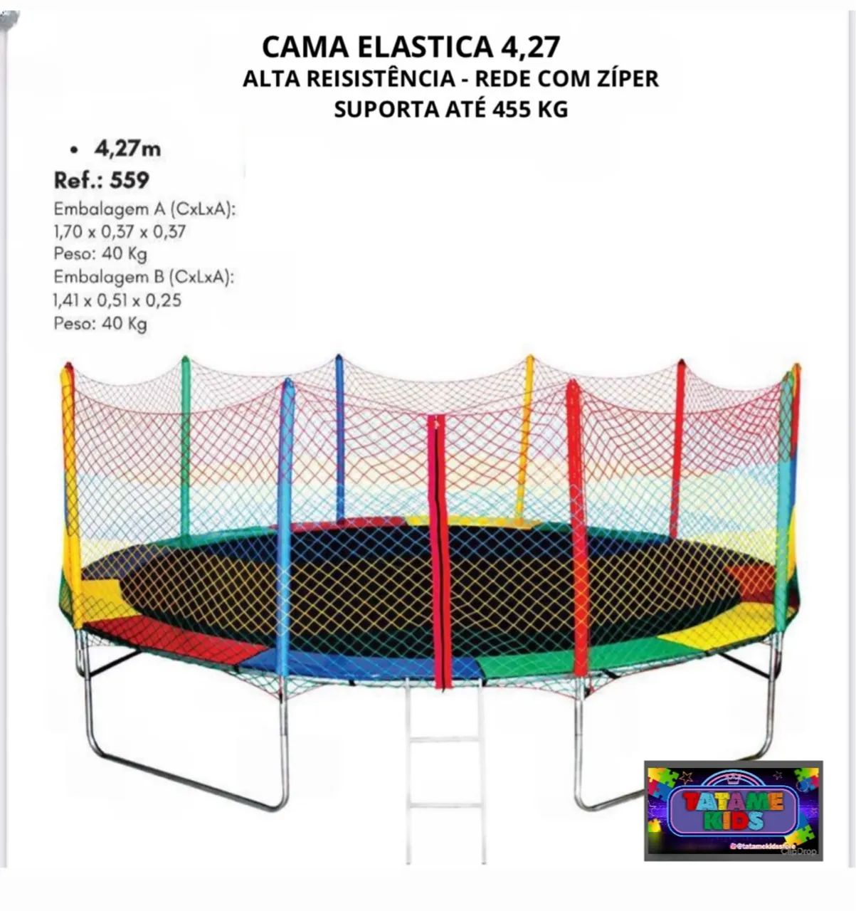 PULA PULA - CAMA ELÁSTICA DIVERSOS TAMANHOS A PRONTA ENTREGA  - Foto 3