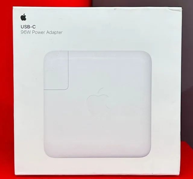 Apple 96W USB-C Power Adapter MX0J2AM/A - Produto Novo com Garantia da Loja e Fabricante