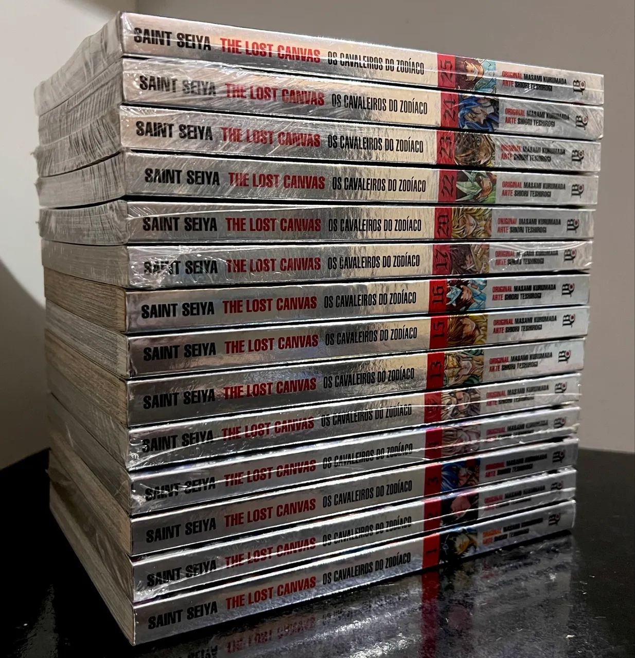 Saint Seiya The lost canvas os cavaleiros do zodíaco 14 volumes  - Foto 2