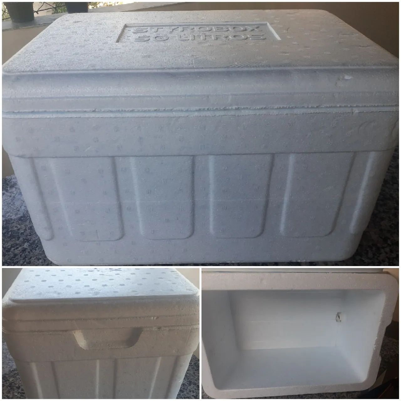 Cooler Térmico Styrobox 50 Litros - Acampamento - Engenho do Mato ...
