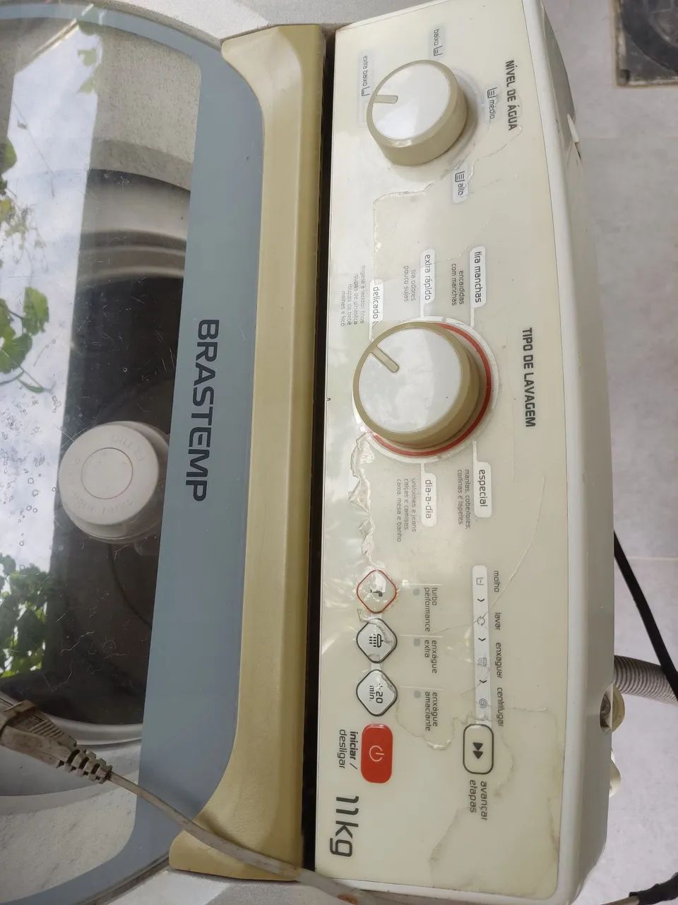(Para retirar as peças)Máquina de Lavar Roupa Brastemp - com defeito na correia  - Foto 4