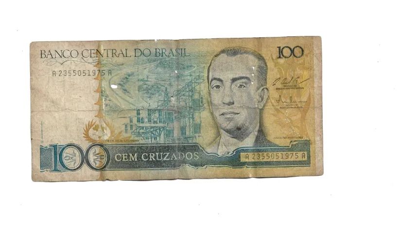 Nota Cédula de 100 Cruzados