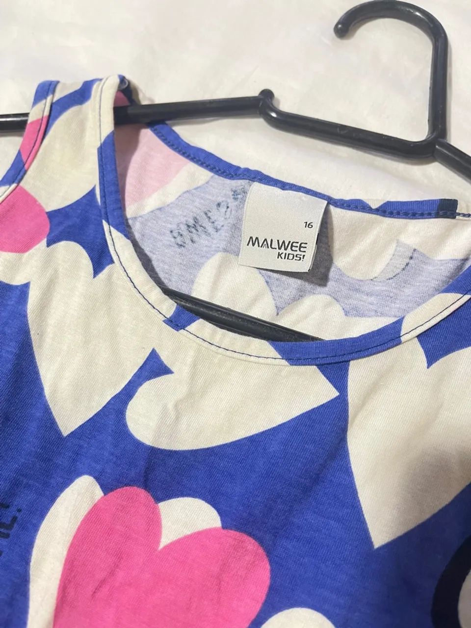 Vestido Infantil Estampado de Corações Malwee TM16 - Foto 3