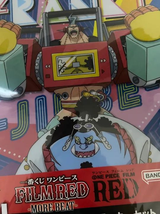 One Piece Franky + Jinbe - Clear File Original Bandai - Foto 5