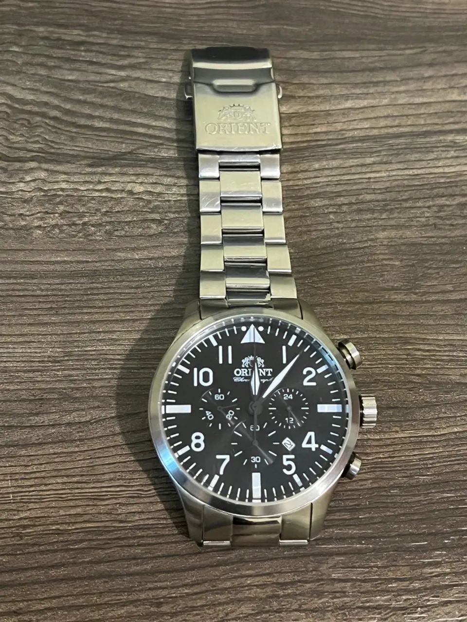 Relógio Masculino Orient Cronógrafo - Acessórios - Vera Cruz