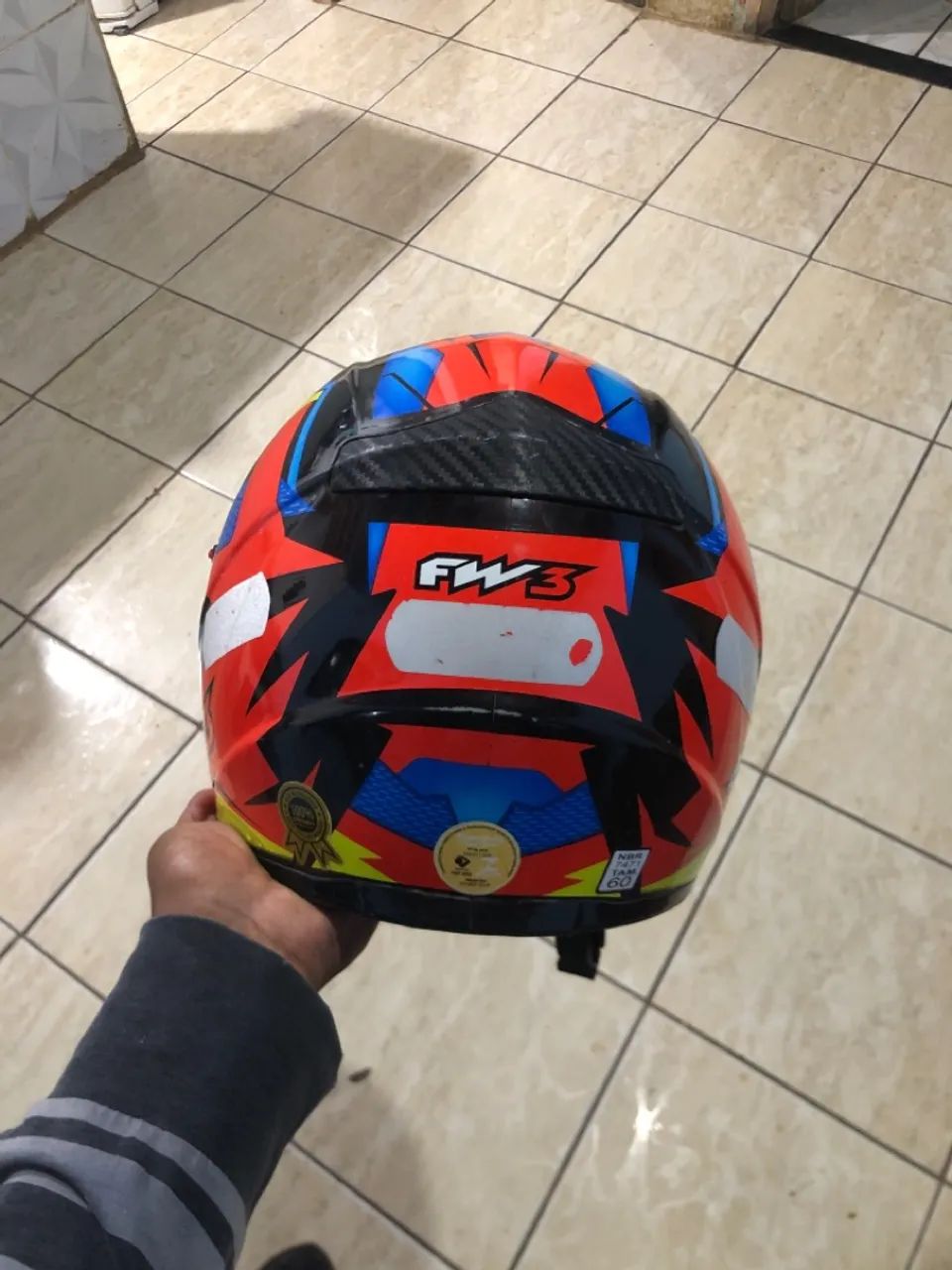 Vendo capacete Fw3- FOX - Foto 4